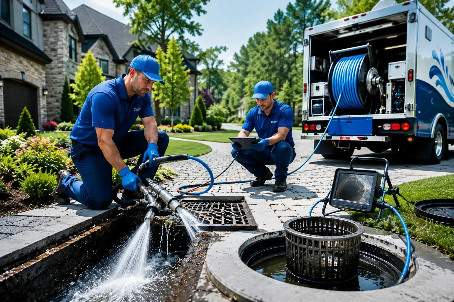 Local outdoor drain cleaning professionals in Collinsville, TX
