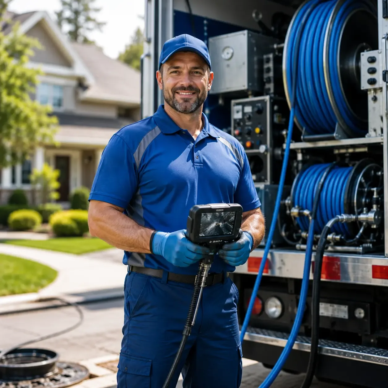 Local outdoor drain cleaning specialists in Collinsville, TX
